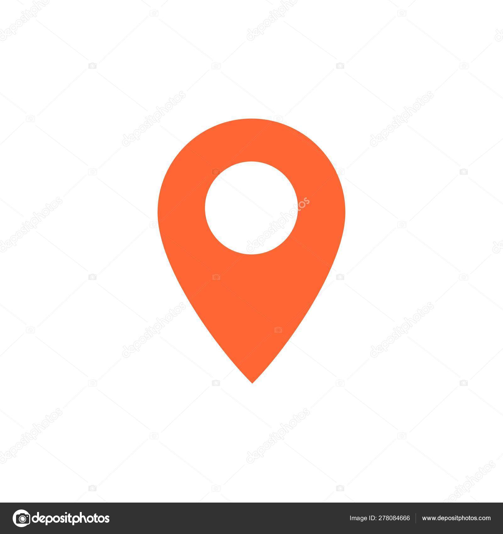 대상 벡터 아이콘입니다. 지도 포인터 아이콘입니다. 웹 디자인 및 모바일 앱용 벡터 일러스트레이션 스톡 벡터 - ©lady_mary  278084666, image size:1600x1699