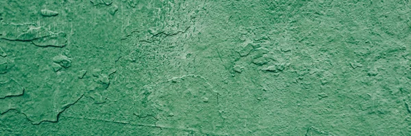 Tectured old wall with a faded green paint — Stock Photo, Image