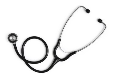 medical stethoscope isolated on white background clipart