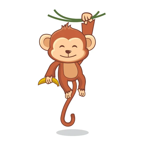 analizar Franco Por favor Mono en árbol de colgante de mono de selva dibujos animados bosque  ilustración Imágenes Vectoriales, Gráfico Vectorial de Mono en árbol de  colgante de mono de selva dibujos animados bosque ilustración 