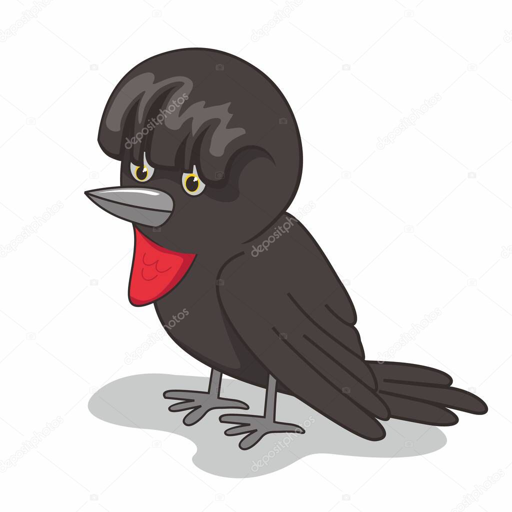 Umbrella Bird Cartoon Umbrellabird Illustration