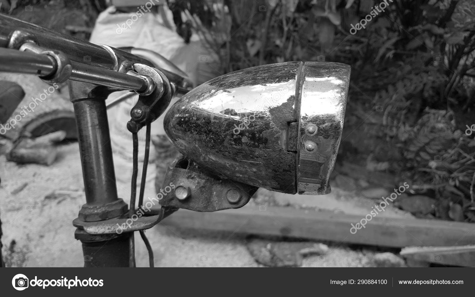 old bicycle lights