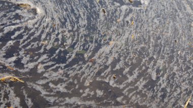 Çiftçilerin sularında su köpüğü