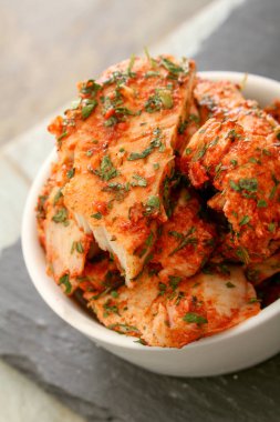 tavuk kireç ve kişniş sandviç dolum