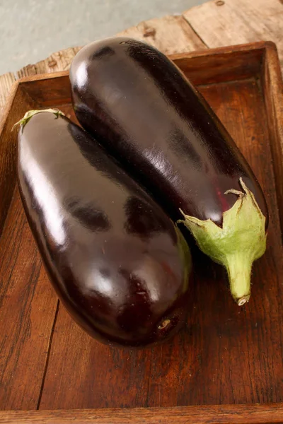 Aubergine Fraîche Aubergine — Photo