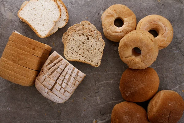 Gluten Vrij Brood Selectie — Stockfoto