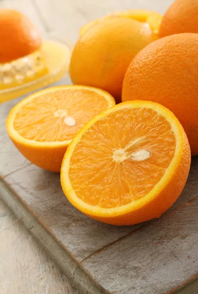 Сочные Апельсины — стоковое фото