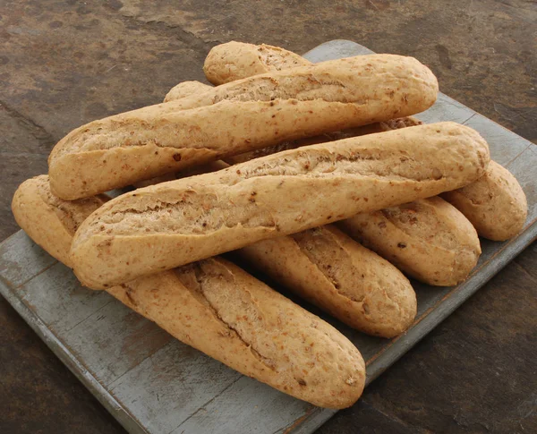 Parte Assado Bastões Pão — Fotografia de Stock