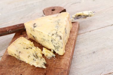 Gemide İngilizce mavi peynir