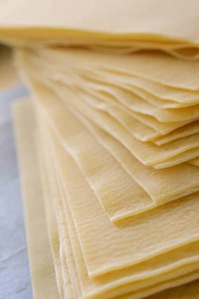 Feuille Italienne Séchée Lasagne Pâtes — Photo