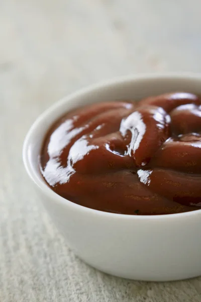 Barbecue Brown Sauce Dish — Stock Photo, Image