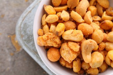 caramelised karışık somun aperatifler aromalı