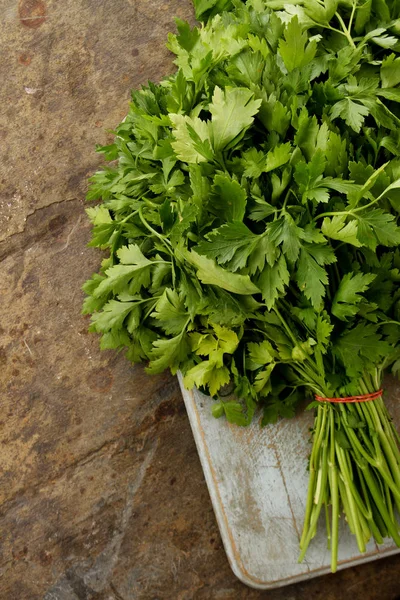 fresh flat leaf parsley bunch