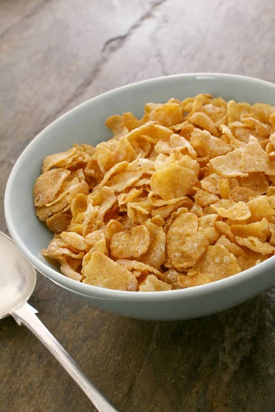 Flaked Corn Breakfast Cereal — Stock Photo, Image