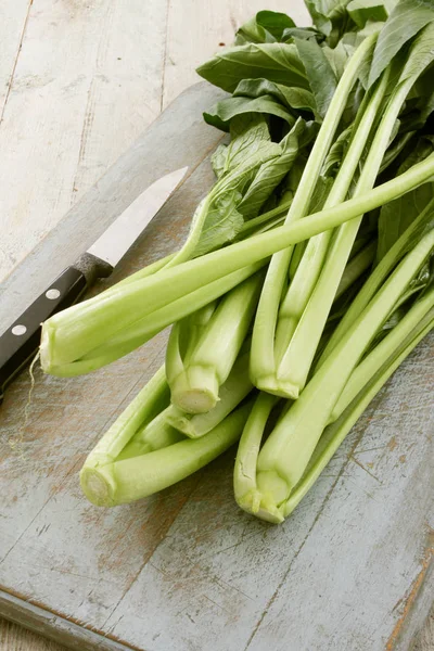 Légumes Chard Sur Table — Photo