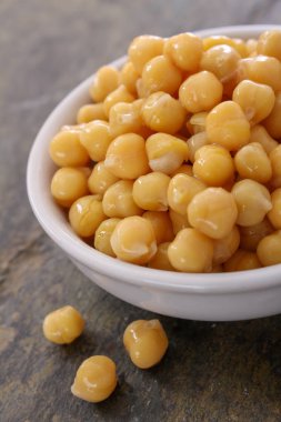 hazırlanan taze lezzetli nohut