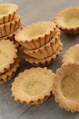 boş pasta durumlarda pişmiş 