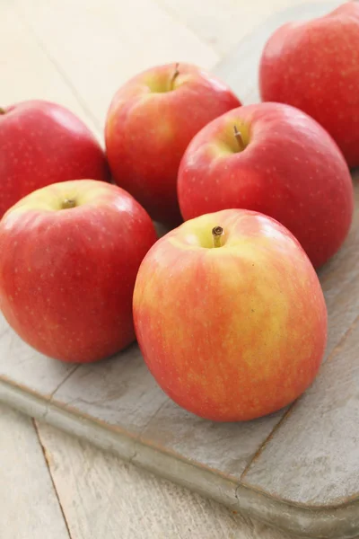 stock image fresh healthy ripe apples