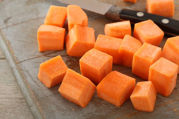 Свежая Сырая Морковь — стоковое фото