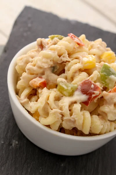 Cold Pasta Salad Side Dish — Stock Photo, Image