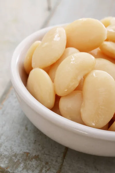 Fresh Tasty Washed Butterbeans — Stock Photo, Image