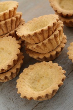 boş pasta durumlarda pişmiş 