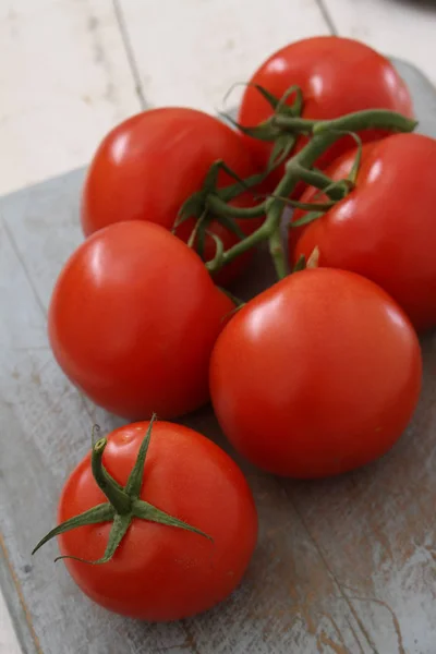 Verse Rijpe Tomaten Tafel — Stockfoto