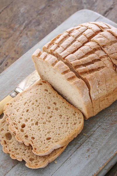 Gluten Free Bread Table — Stock Photo, Image