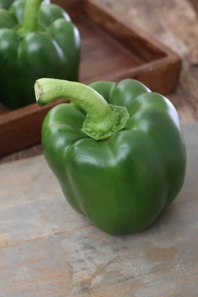 Förbereda Färska Paprika — Stockfoto