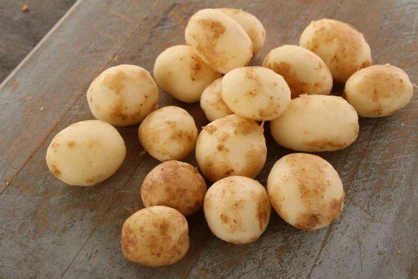 Preparar Nuevas Patatas Frescas — Foto de Stock