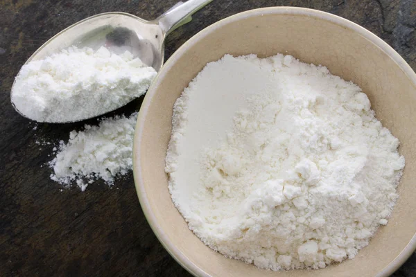 Wheat Flour Bowl — Stock Photo, Image