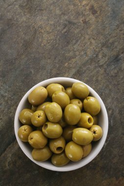 taze lezzetli Konfit Zeytin
