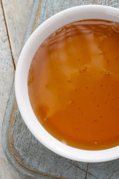 Healthy Clear Honey Dish — Stock Photo, Image