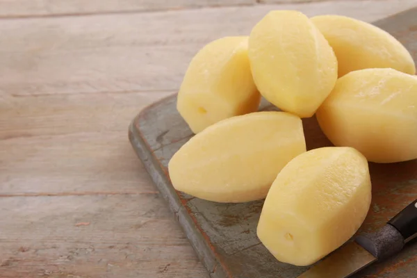 Preparar Patatas Frescas Cerca — Foto de Stock