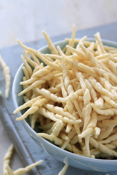 Fresh Dried Uncooked Pasta — Stock Photo, Image
