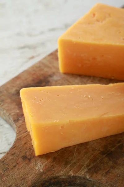 Preparing Dairy Cheese Portions — Stock Photo, Image