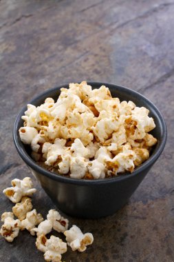 kase taze patlamış mısır snack