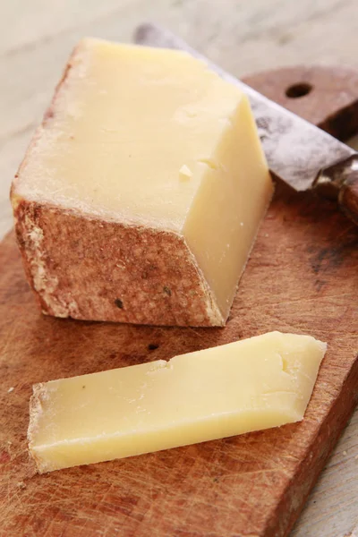 Cheese British Lincolnshire Poacher — Stock Photo, Image