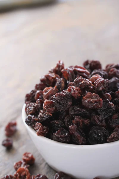 Dried Raisins Dish — Stock Photo, Image