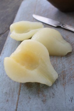 soyulmuş armut tablo hazırlama