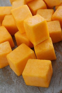 taze sağlıklı butternut hazırlanıyor