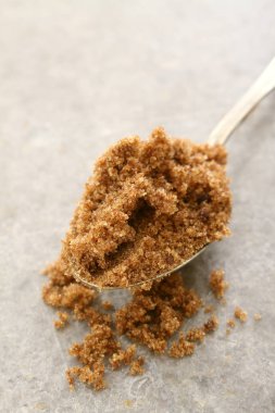 kaşık rustik şeker topaklar