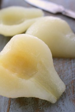 soyulmuş armut tablo hazırlama