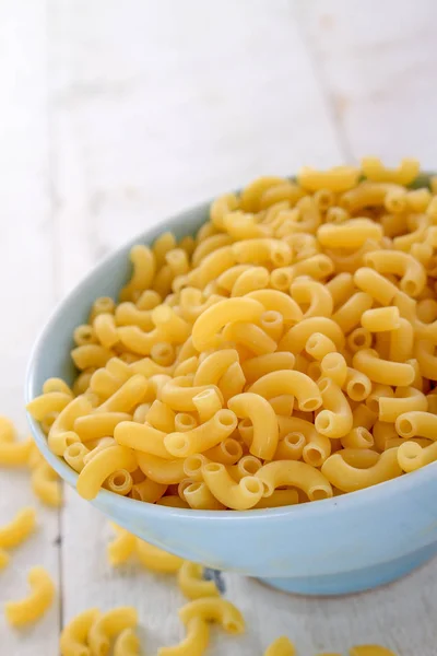 Fresh Uncooked Pasta Table — Stock Photo, Image