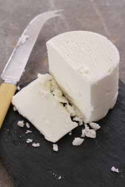 taze sağlıklı keçi peyniri