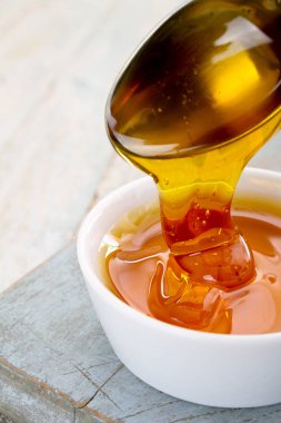 yemek zarif altın şeker şurubu