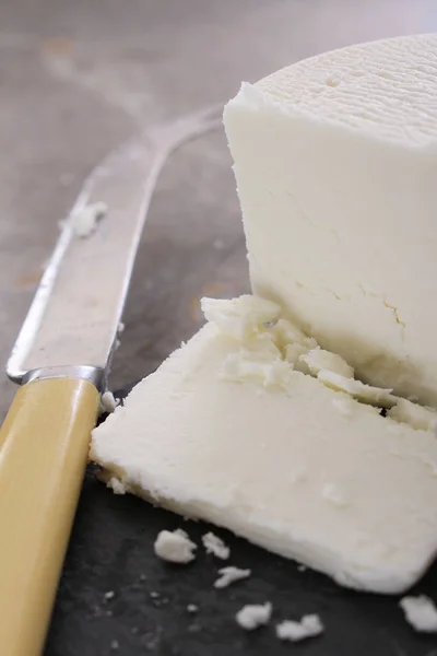 Φρέσκο Υγιεινό Κατσικίσιο Τυρί — Φωτογραφία Αρχείου