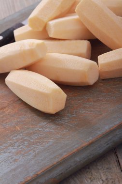 taze şalgam sebze hazırlama