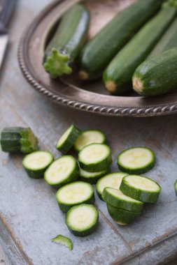 taze sağlıklı kabak hazırlama