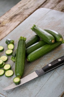 taze sağlıklı kabak hazırlama